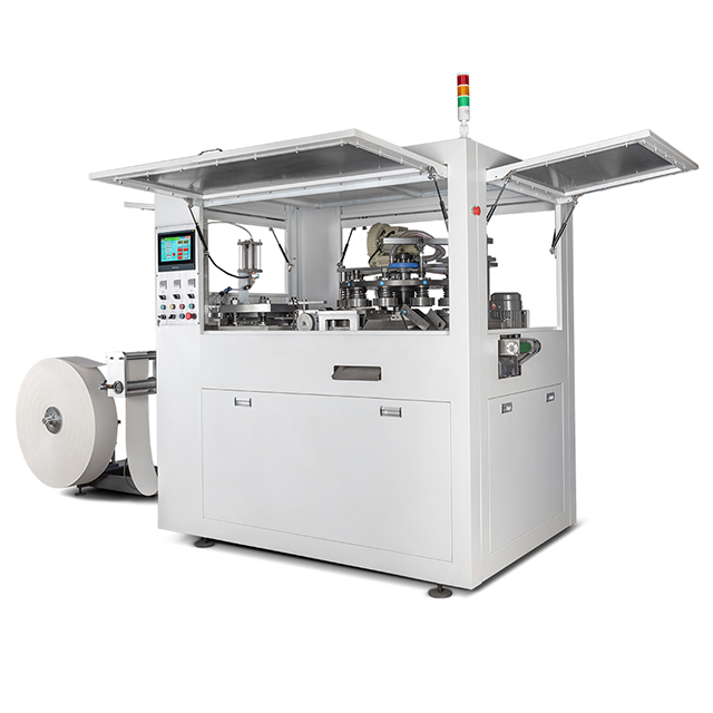 High Speed Disposable Paper Bowl Cover Cup Lid Making Machine