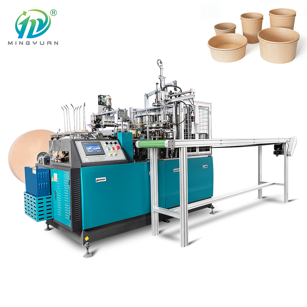 My-W35 High Quality Medium Speed Paper Bowl Machine Disposable Food Container Machine