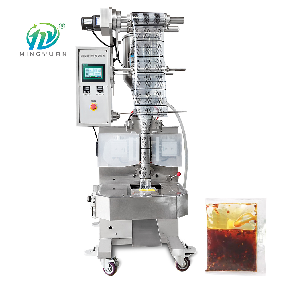Automatic Paste Sauce Chili Oil Honey Liquid Seasoning Quantitative Filling Machine manufacturer