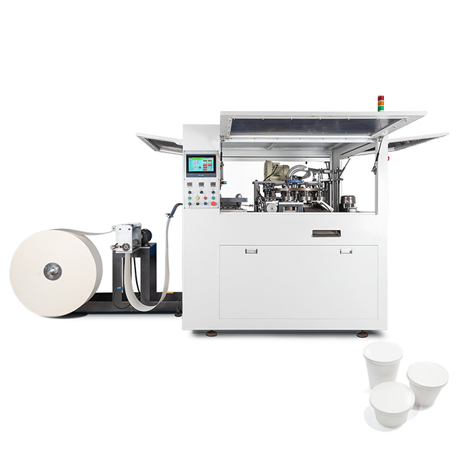 60 Mm Diameter Paper Cup Lid Making Machine Forming Speed 70-100 Pcs/min